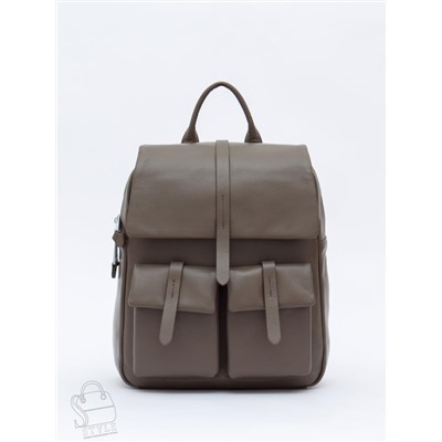 Рюкзак женский кожаный 18297 d.apricot Polina&Eiterou