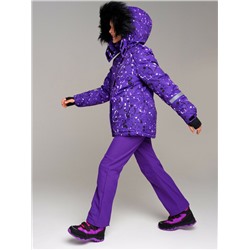 Куртка текстильная с полиуретановым покрытием для девочек