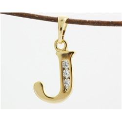 Кулон буква "J" F25857190789