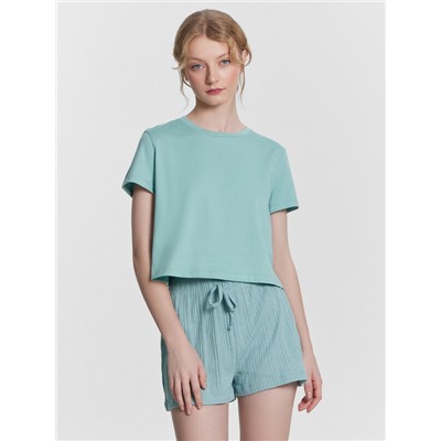 КОМПЛЕКТ ЖЕНСКИЙ (ДЖЕМПЕР, ШОРТЫ) 592495