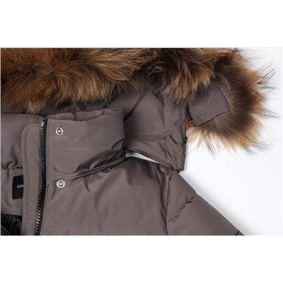 Парка натуральный мех