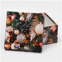 Набор подарочных коробок 6 в 1 «С Новым годом», 10×10×6 - 20×20×11 см