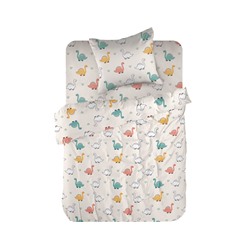 КПБ детск. перкаль WENGE baby (40х60)  Cute Dino
