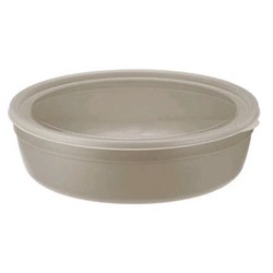 Миска 2,8л с крышкой (капучино/фисташка) М 1303