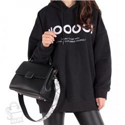 Сумка женская кожаная 883TH black Polina&Eiterou/30