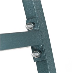 Теплица (каркас), 8×3×2 м, металл, профиль 20×20 мм, шаг дуги 1 м, без поликарбоната, МИКС