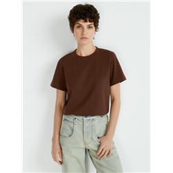 Omsa Футболка OmT_D1203 Футболка женская прямого кроя, CO+EL