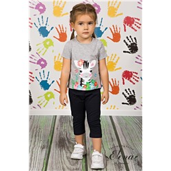 Велосипедки с лайкрой М21418Лв