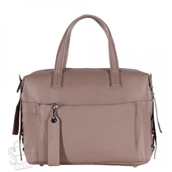 Сумка женская кожаная 0454 cappuccino Polina&Eiterou