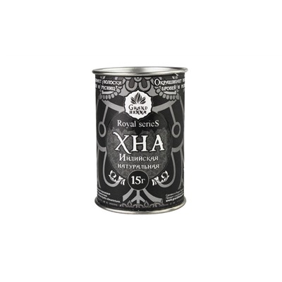 Grand henna Хна Индийская натуральная 15г Черный