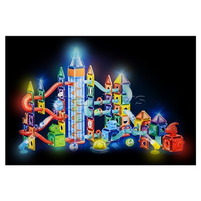 Конструктор магнитный "Орбитальные шарики" (194 дет.)