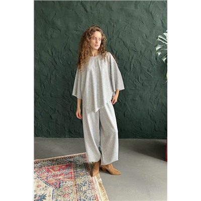 Брюки женские  ASY107/01/Серый меланж