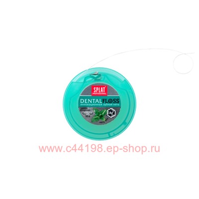 Сплат Дентал Флосс зубная нить (волокна серебра) 30м