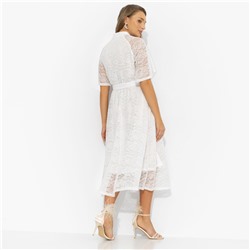 Платье из кружева на подкладе, Моя итальянская история (изящная, с поясом)