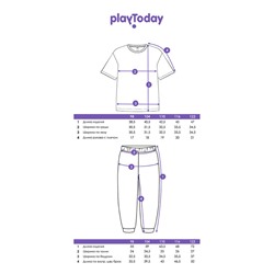 Комплект трикотажный для мальчиков: фуфайка (футболка), брюки