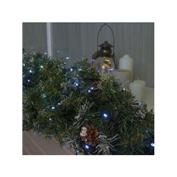 Гирлянда «Нить» 20 м, IP44, тёмная нить, 200 LED, свечение белое, 8 режимов, 220 В