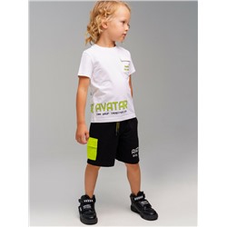 Комплект трикотажный для мальчиков: фуфайка (футболка), шорты