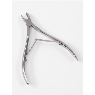 Кусачки маникюрные для кутикулы, двойная пружина, 10.5 см, длина лезвия-8 мм