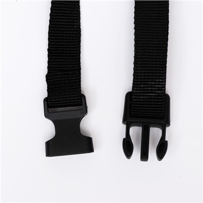 Намордник сетчатый, размер M, длина по носу 10 см, обхват морды 20 см, с двойной фиксацией, чёрный