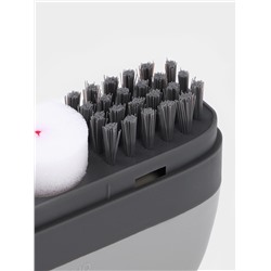 Щётка для обуви с моющим средством Raccoon, салфетка в комплекте, картонная коробка