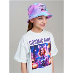 Панама текстильная для девочек