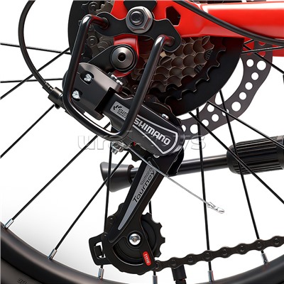 Велосипед 20" Rocket Crux 3.0 , цвет красный, размер 11"