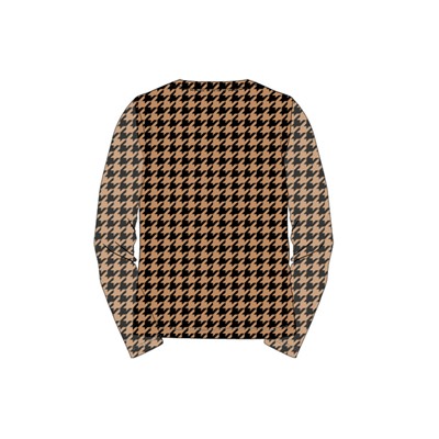 Фуфайка трикотажная для девочек (футболка с длинными рукавами)