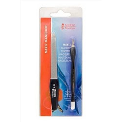 Mertz Набор маникюрных инструментов 801, 2 предмета KRISTALLER, 1108857