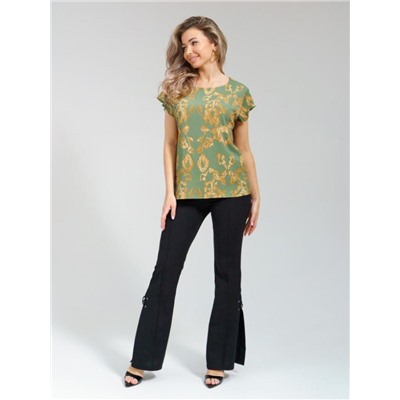 Блузка БЖ-08 (Оливковый)