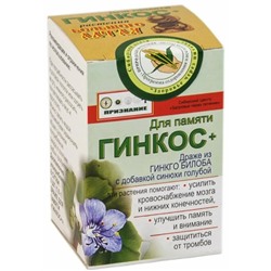 Драже из трав для памяти Гинкос+ 48 гр.