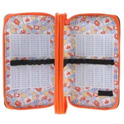 Пенал 4-х ств. 190х110 мм "Sport car" с табл.умножения (089048) 47109 Хатбер