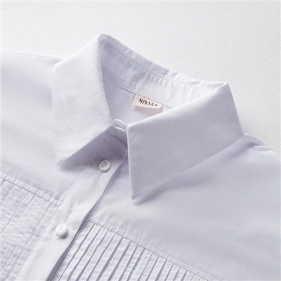 Рубашка женская MINAKU: Casual Collection, размер 50, белая