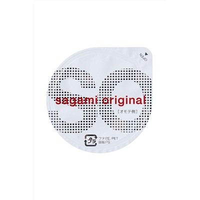Ультратонкие презервативы Sagami Original 0.02 - 6 шт.
