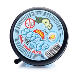 Лизун "Slime "Ninja" светится в темноте, синий, 130 г.
