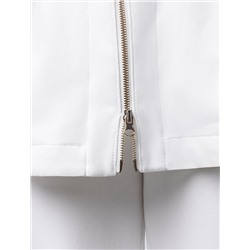 Парка с золотистой фурнитурой из тонкого эластичного футера