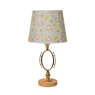 Настольная лампа «Алора» Е27 40 Вт золото RISALUX