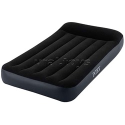 Матрас надувной Pillow Rest Classic Fiber-Tech, 99 х 191 х 25 см, 64141 INTEX
