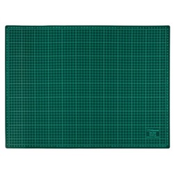 Коврик для резки А2 60х45 см ПВХ зеленый DK-002 Gamma