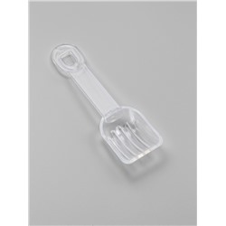 Ванночка для грызунов угловая с лопаткой, 14×10.4 см, голубая