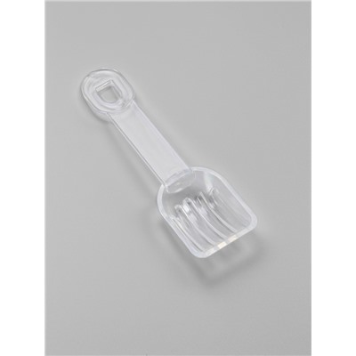 Ванночка для грызунов угловая с лопаткой, 14×10.4 см, голубая