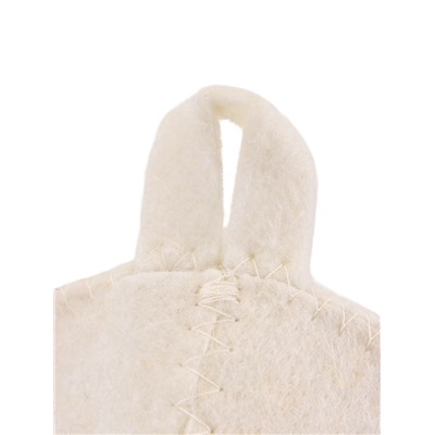 Шапка для бани и сауны «Подкова 2026», полиэфир 70%, шерсть 30%, «Добропаровъ»