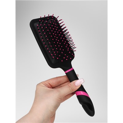 Расчёска массажная, широкая, 8×26(±1) см, МИКС