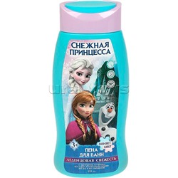 Детская пена для ванн "Снежная принцесса" с экс клубники (меняет цвет) 250мл Заботливая мама