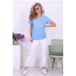 Футболка 27330 (Голубой)