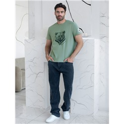 Футболка из премиального хлопка с авторским принтом