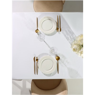 Скатерть «Доляна», 145×300±3 см, белая