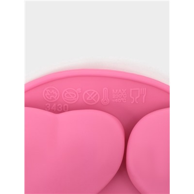 Форма для шоколада «Лямур», силикон, 20.5×19×2 см, 9 ячеек, МИКС