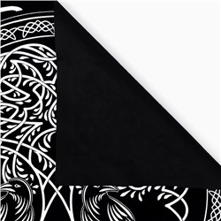 Скатерть для гадания «Древо жизни», бархатная, 50×50 см