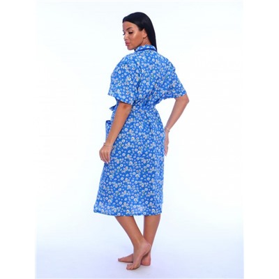 Халат на пуговицах, бязь