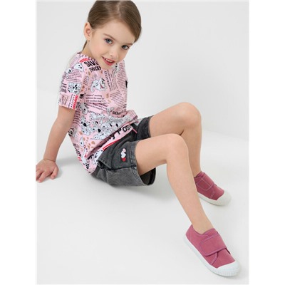 Шорты трикотажные для девочек